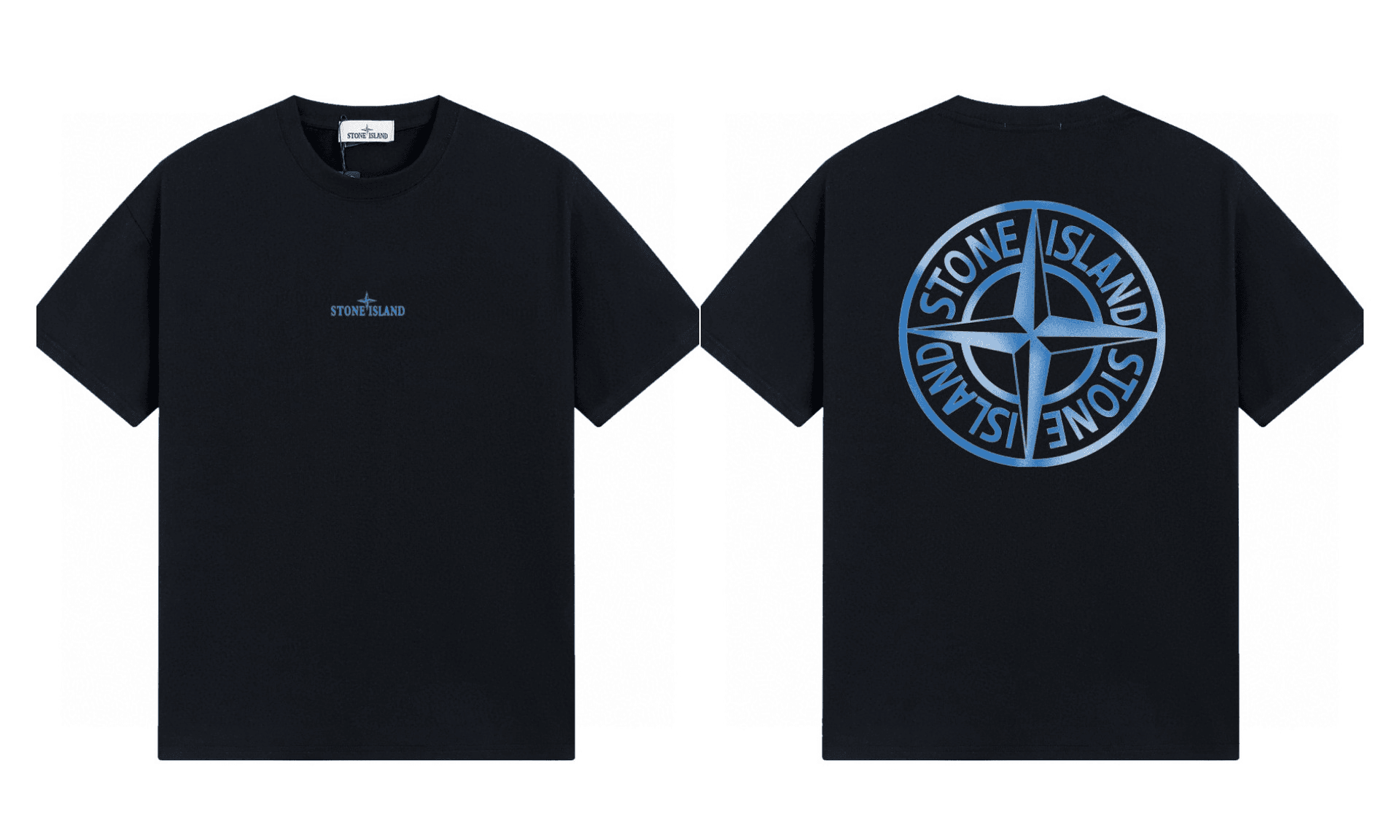 Stone Island Graphic T-Shirt Eclipse Print — 6