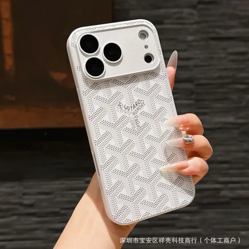 Goyard Phone Case Goyardine Pattern