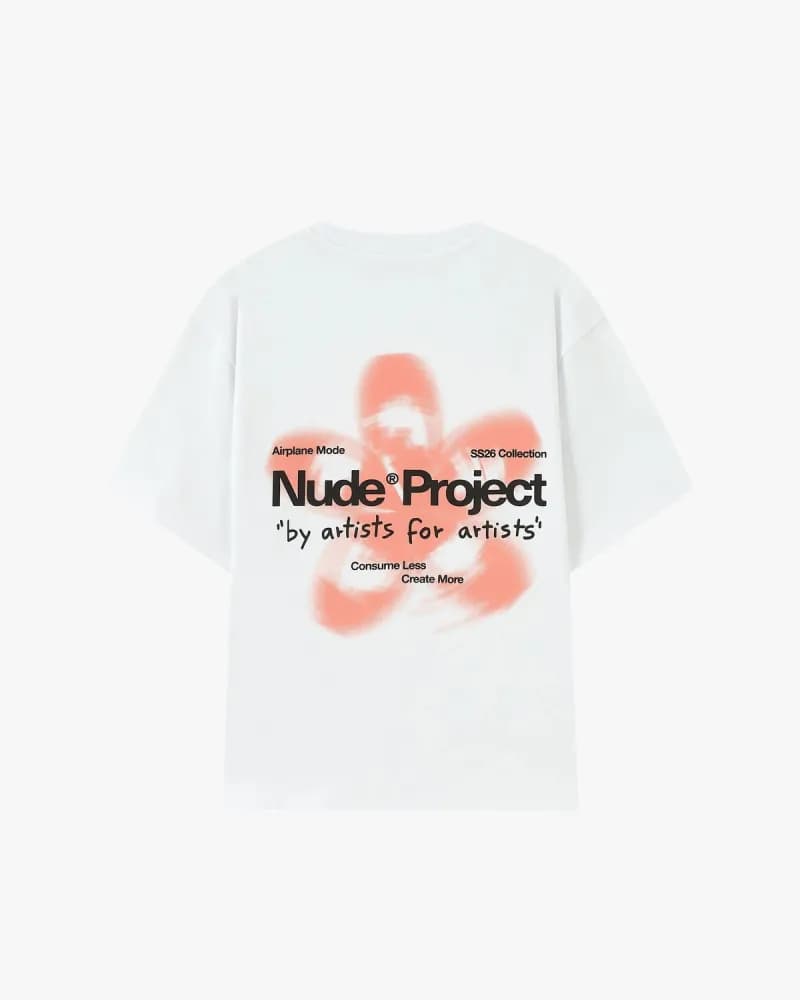 Nude Project Graphic Tee Airplane Mode SS26