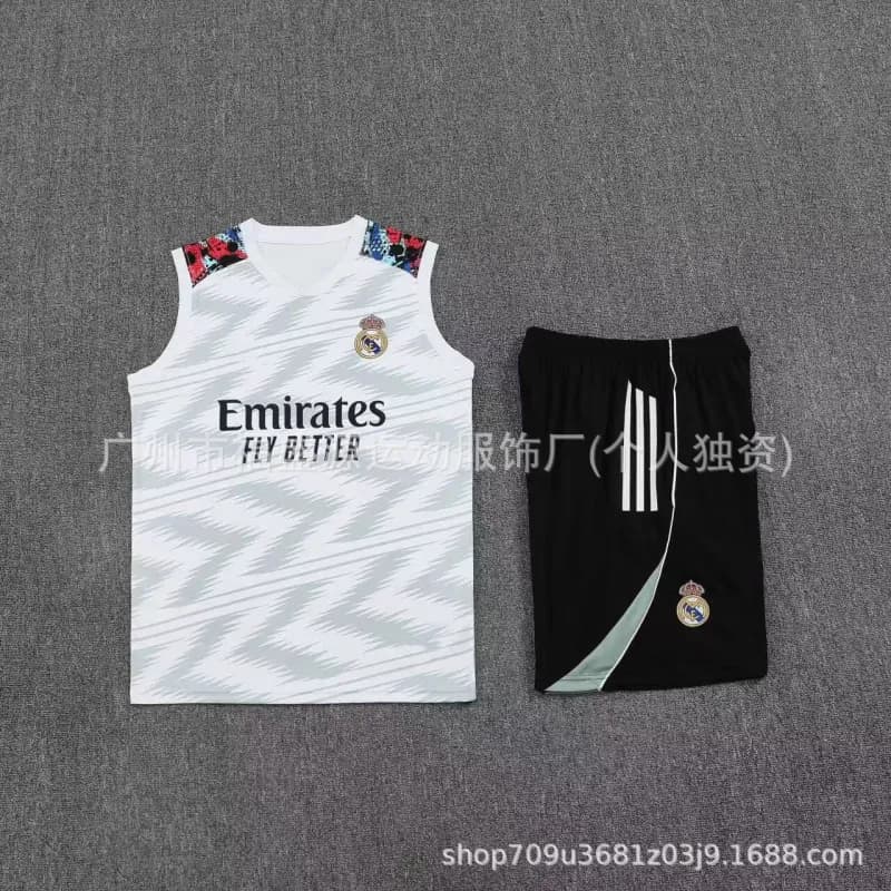 Adidas Real Madrid Training Set Emirates Sponsorship