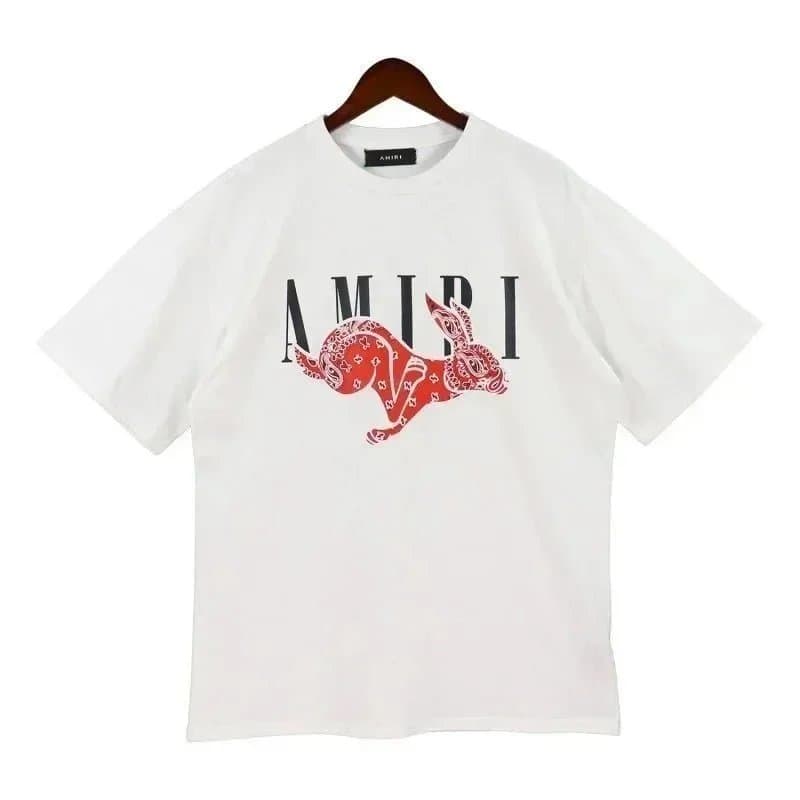 Amiri Graphic Tee Dripping Logo — ALBB-007