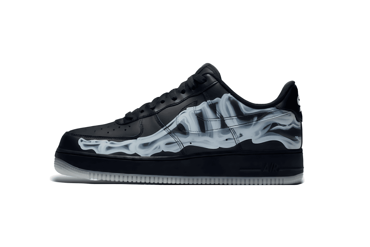 Nike × Travis Scott Air Force 1 Low Cactus Jack — 36-47.5(请留言备注尺码下单☟☟☟） · BlackSkeleton