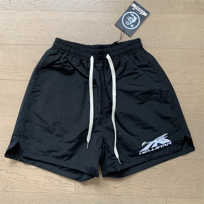 Sp5der Logo Shorts Flame Print — 710