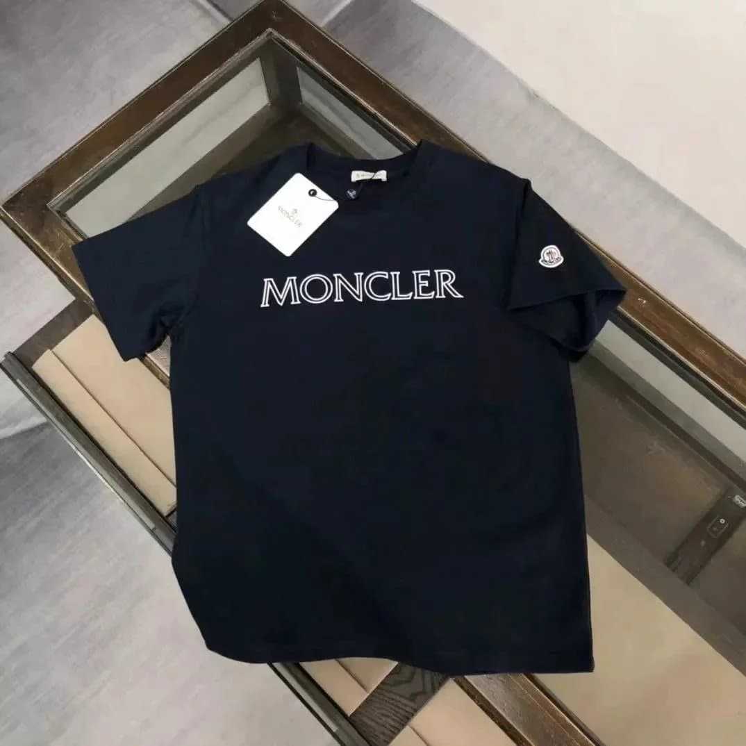 Moncler Logo T-Shirt White Logo — Short Sleeve Style 10