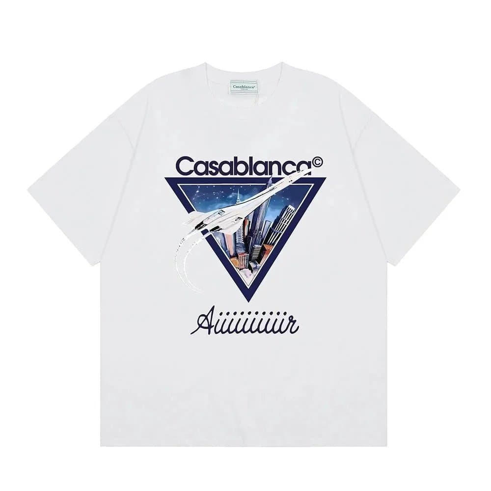 Casablanca Graphic T-Shirt Cosmic Cactus Print — 37