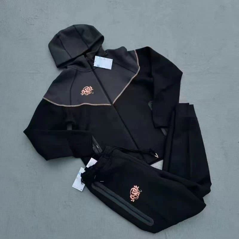 Travis Scott Hoodie and Joggers Set Cactus Jack Logo