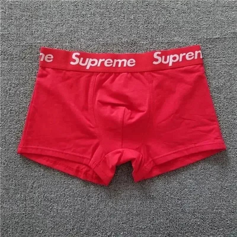 Supreme Boxer Brief Logo Waistband — sup-红色
