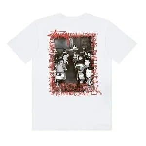 Stüssy Graphic T-Shirt School Photo Print