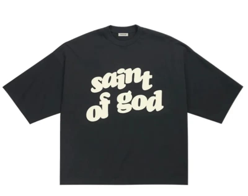 Saint Laurent Graphic T-Shirt Hate Saint Print — Section F25