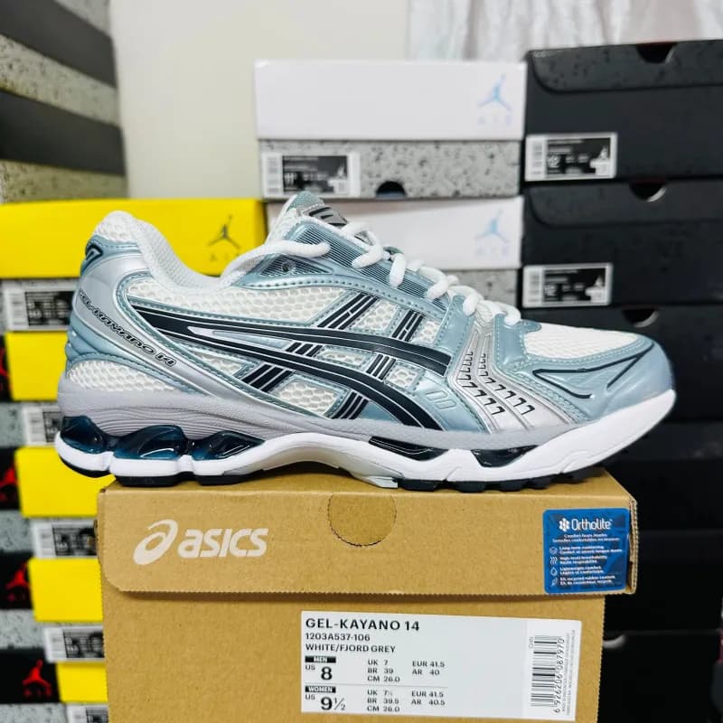 Asics GEL-KAYANO 14 White/Fjord Grey