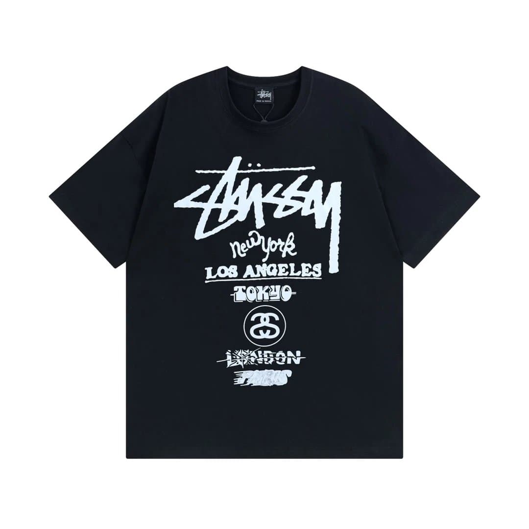 Stüssy Graphic Tee World Cities