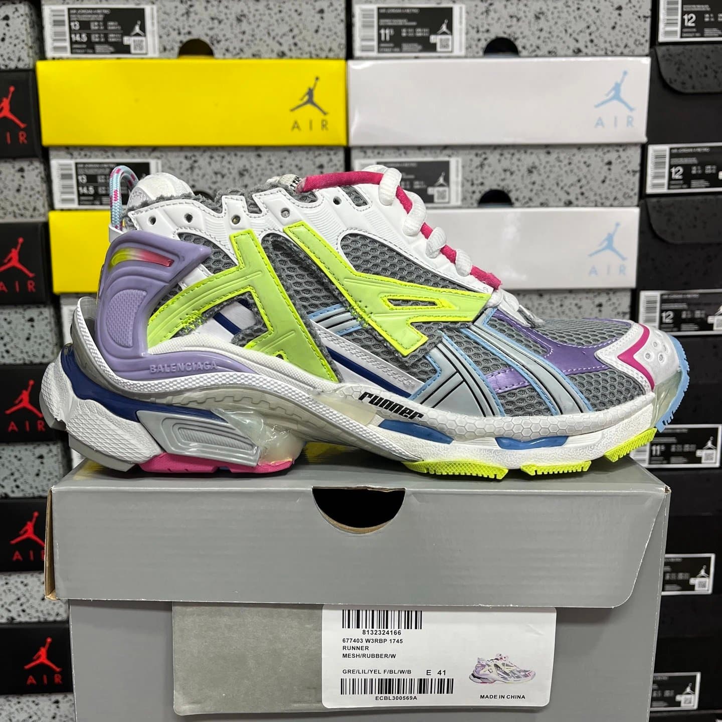 Balenciaga Speed Trainer Multi-Color