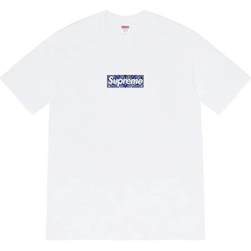 Supreme Box Logo Tee Script Logo — HH3白色