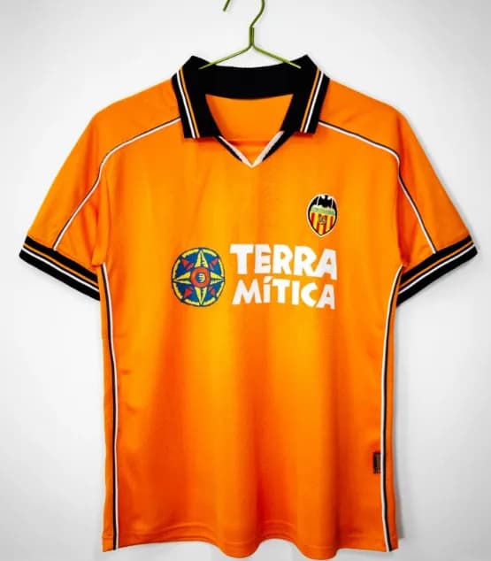 Valencia CF Home Jersey Terra Mítica Sponsor