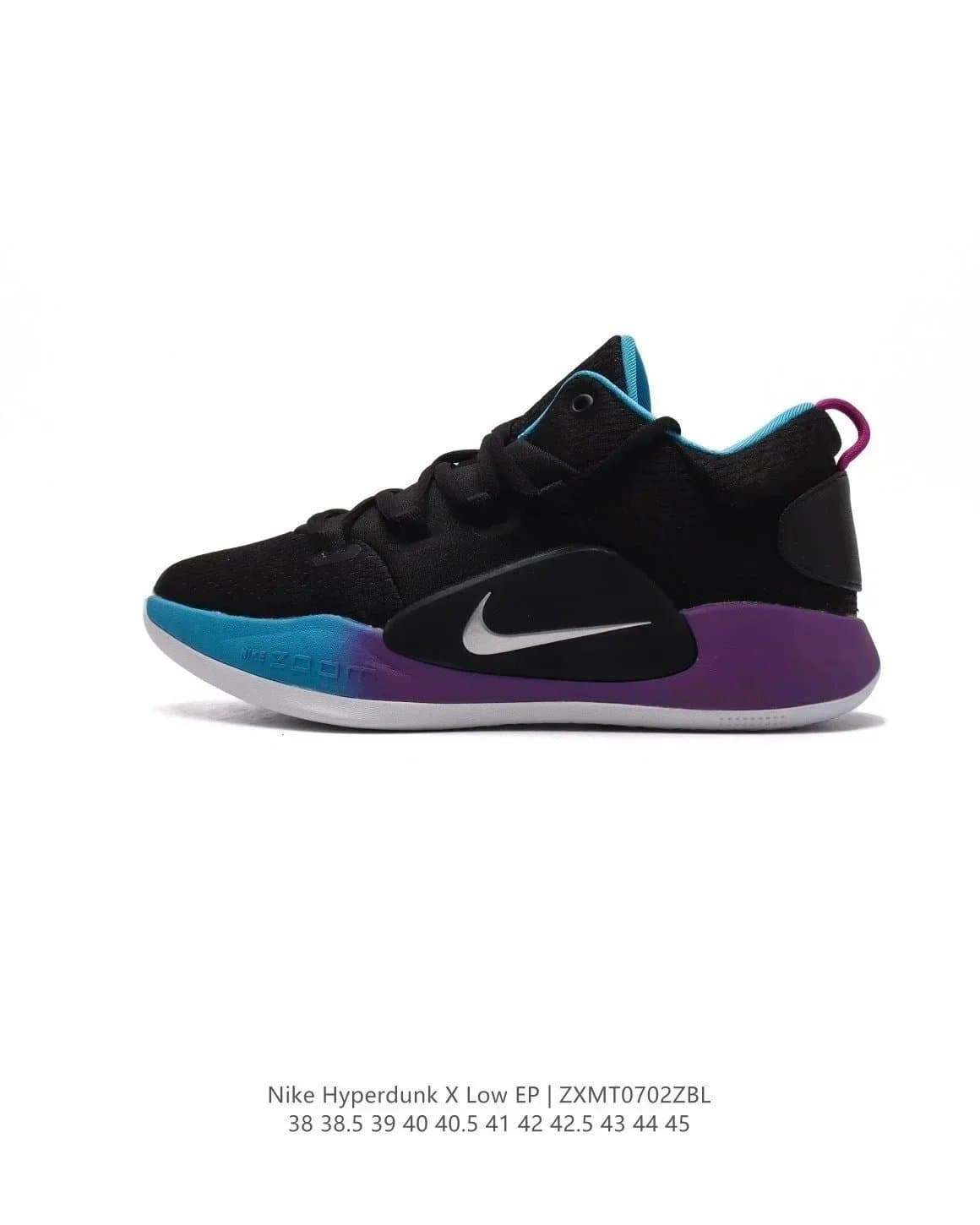 Nike Hyperdunk X Low EP Mint Gradient — 7