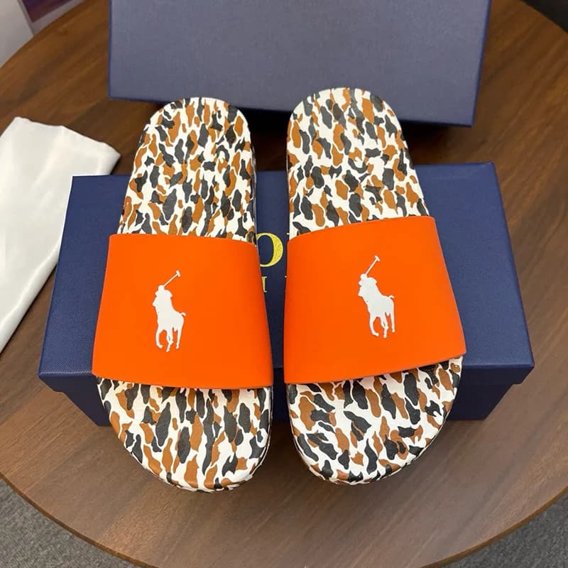 Polo Ralph Lauren Polo Slide Leopard Print