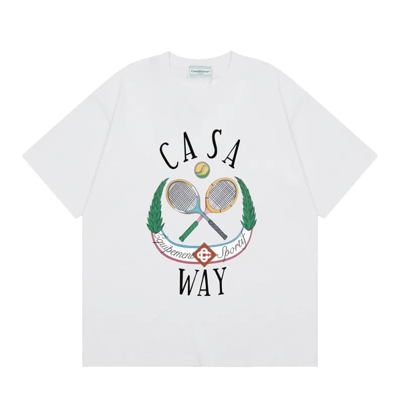 Casablanca Casa Way Tee Tennis Graphic