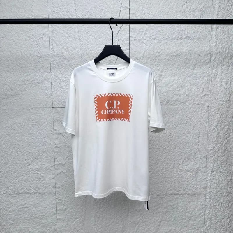 C.P. Company Logo T-Shirt Orange Patch