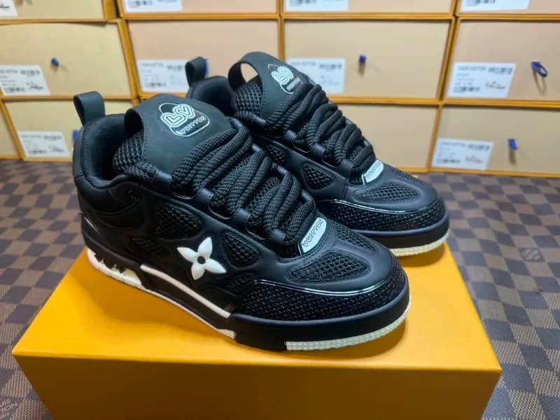 Louis Vuitton LV Trainer Monogram Mesh