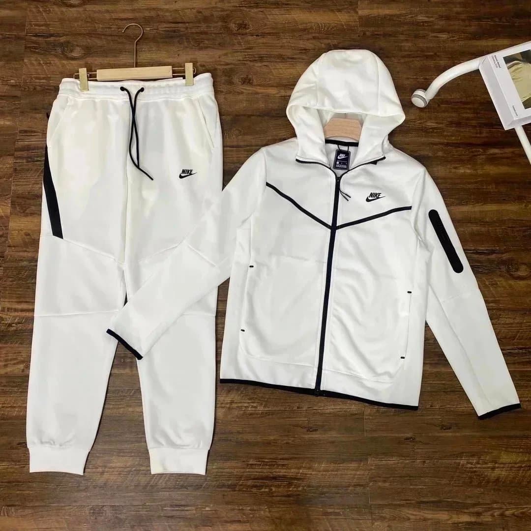 Nike Tech Fleece Hooded Jacket Olive — 4