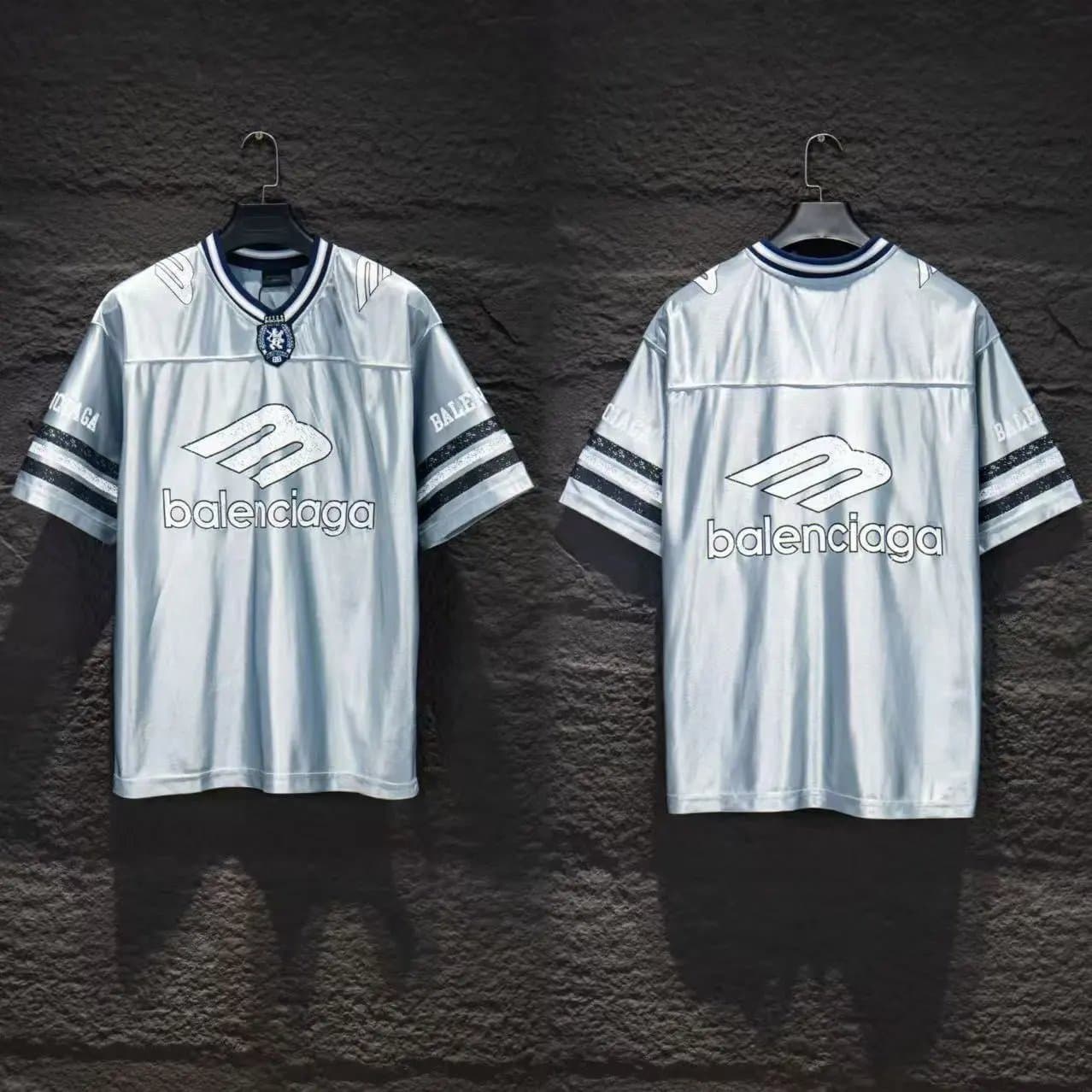 Balenciaga Logo T-Shirt Oversized Script — 24