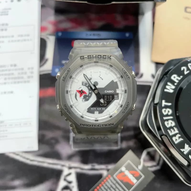Casio G-Shock GA-2100 Semi-Transparent