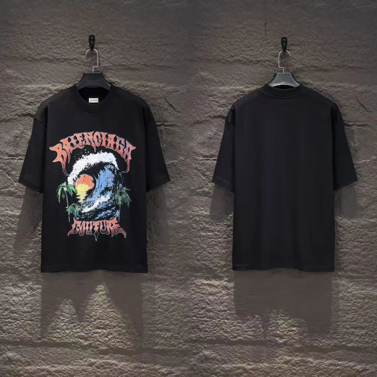 Balenciaga Logo T-Shirt Oversized Script — 07