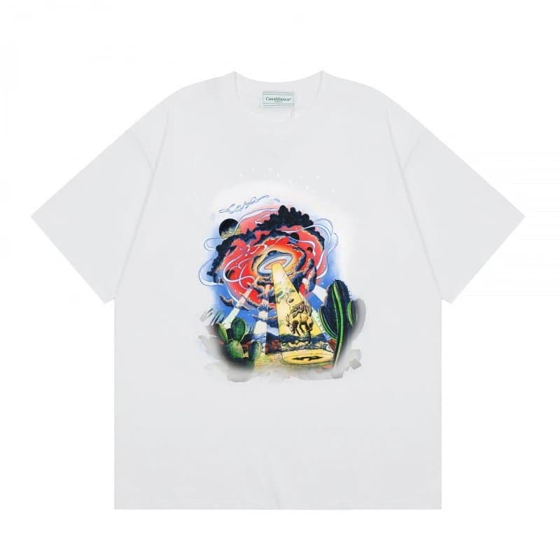 Casablanca Graphic Tee Desert Mirage Print