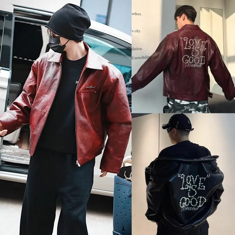 Racing Jacket Ninja Team Edition — GD04#--红色