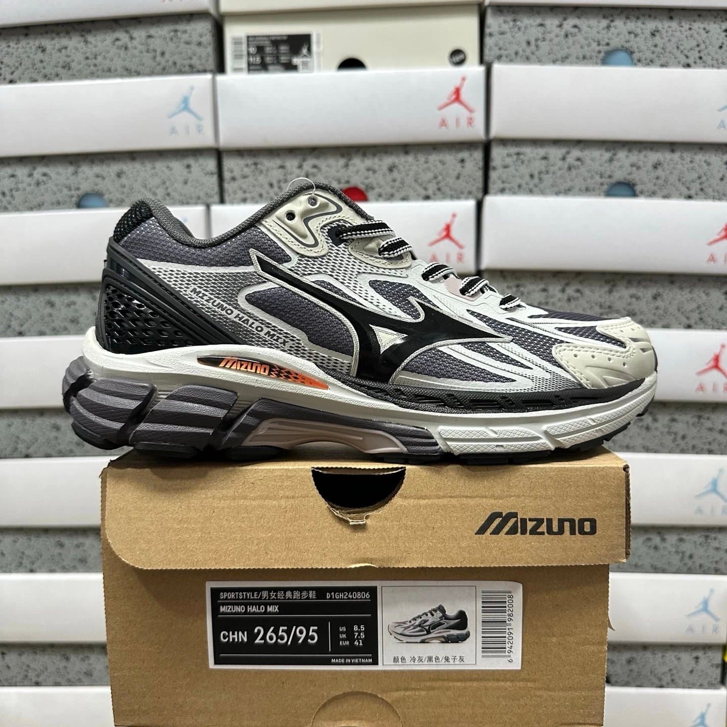 Asics Wave Prophecy LS Light Grey — KO版 · D1GH240806