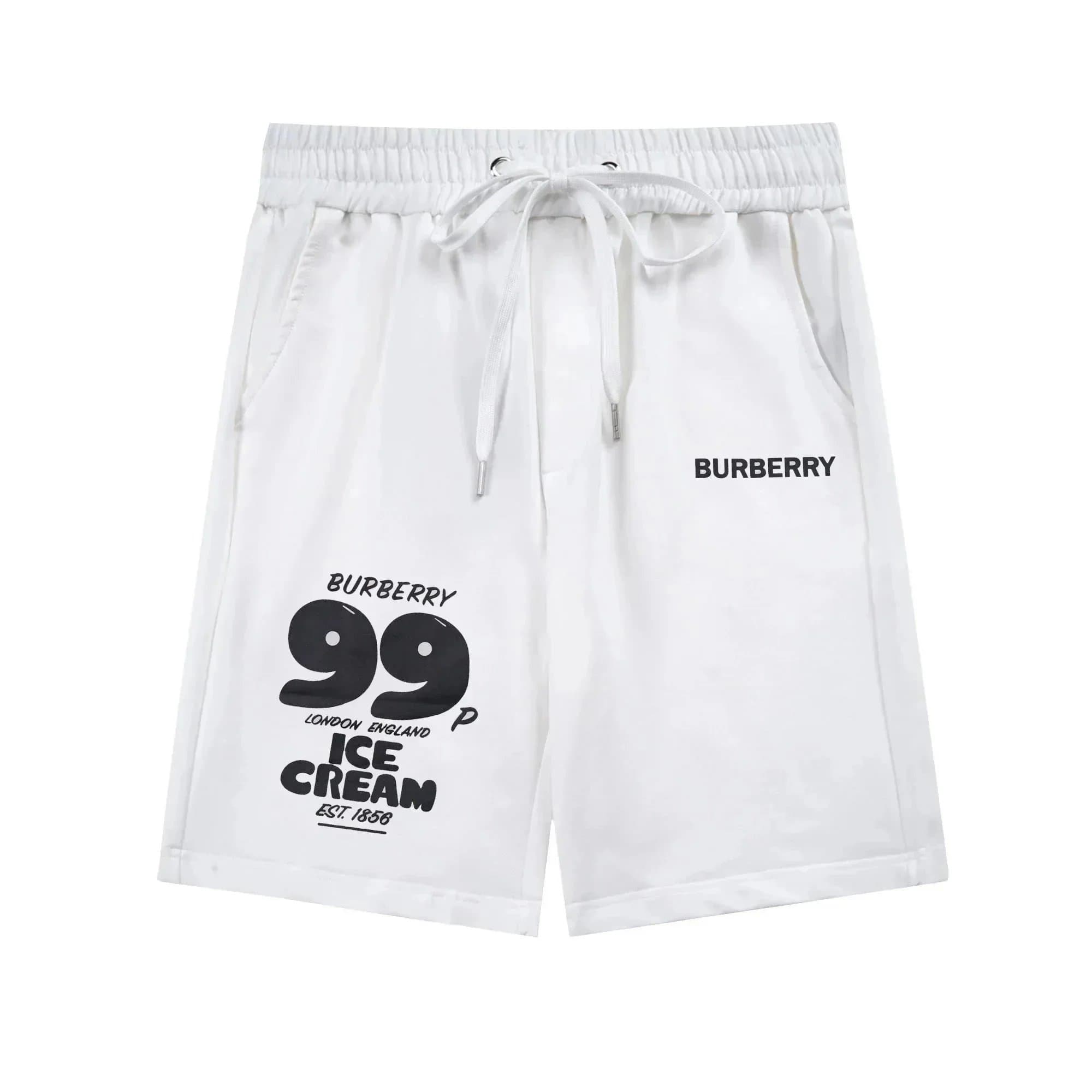 Burberry Knit Shorts Monogram Pattern — 020105106-2