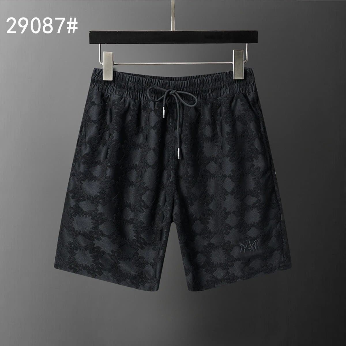 Balenciaga Embroidered Shorts Monogram Jacquard