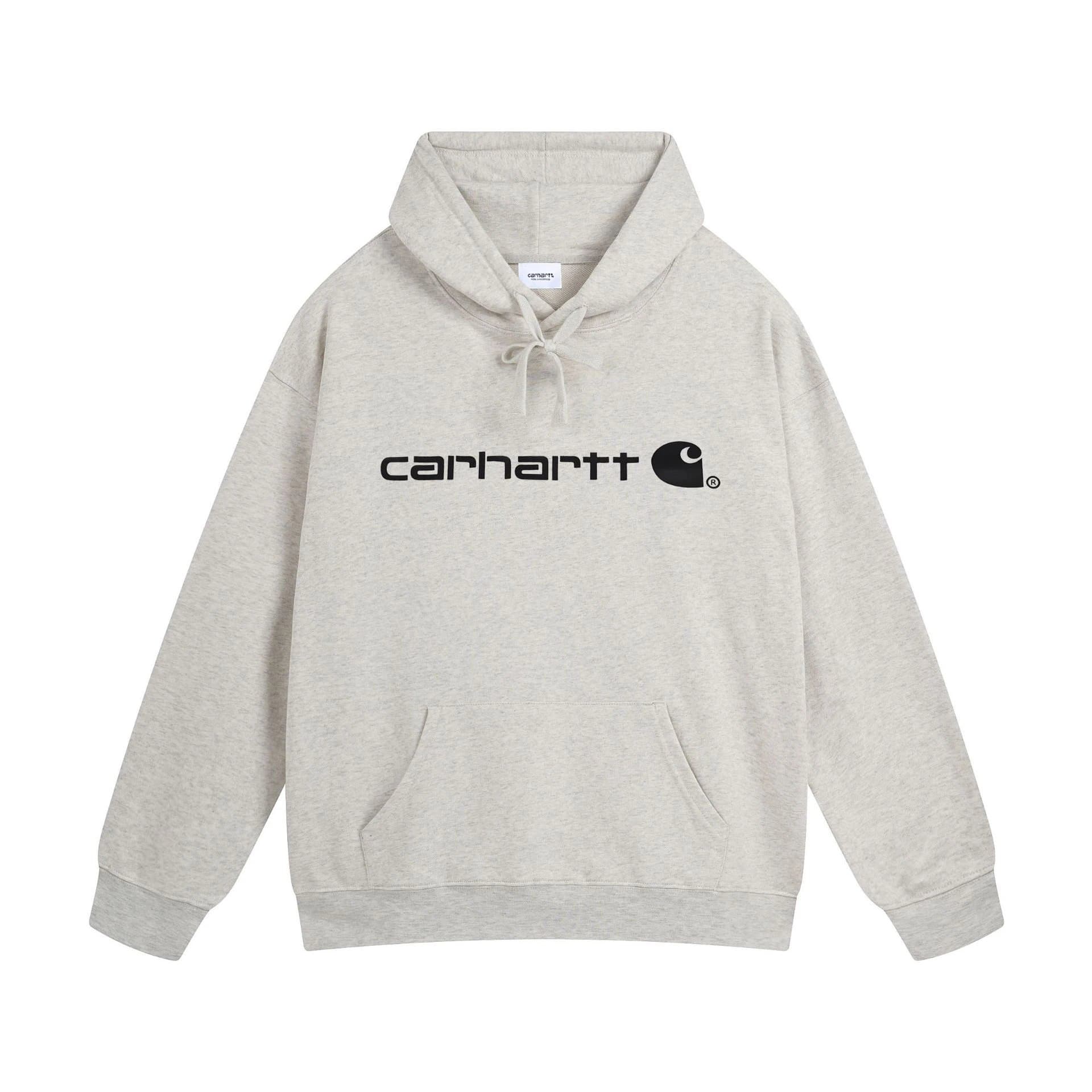 Carhartt Hooded Sweatshirt Solid Orange — 30