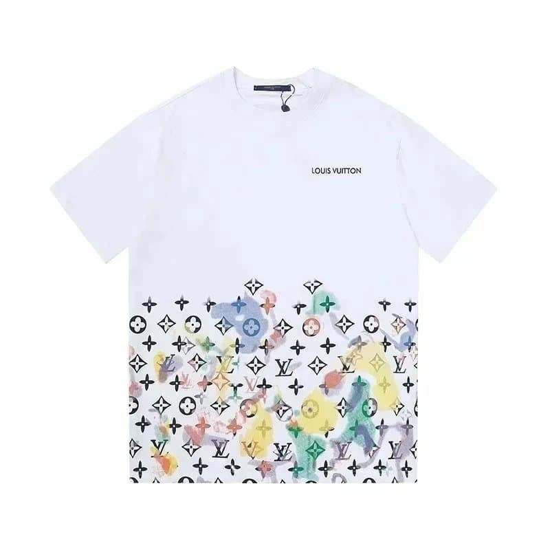 Louis Vuitton T-Shirt Monogram Watercolor Print