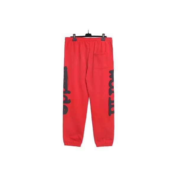 Sp5der Hoodie Spider Web — 西瓜红 188-2 红色