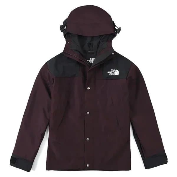 The North Face Mountain Light Jacket Burgundy Black