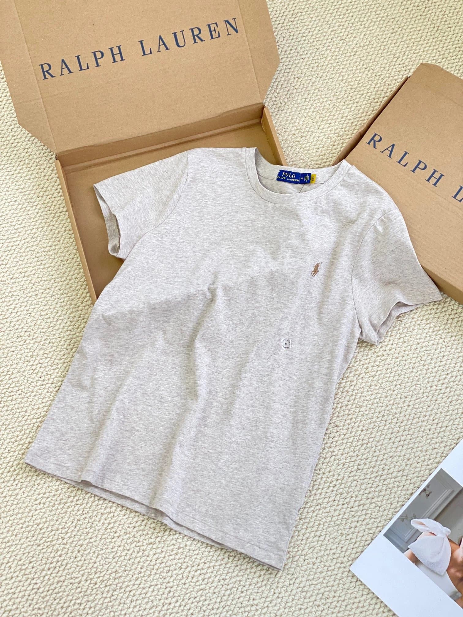 Polo Ralph Lauren Polo Tee Classic Fit — 燕麦色2