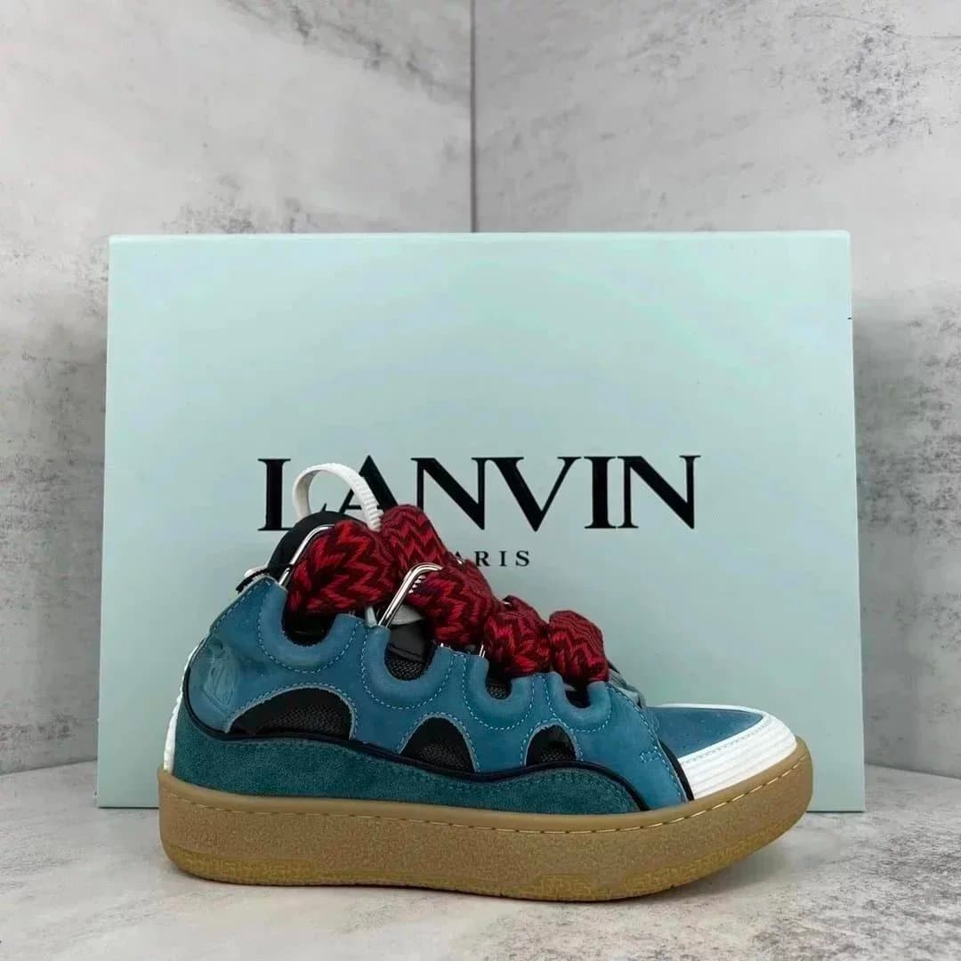 Lanvin Runner Sneaker Knit Lace