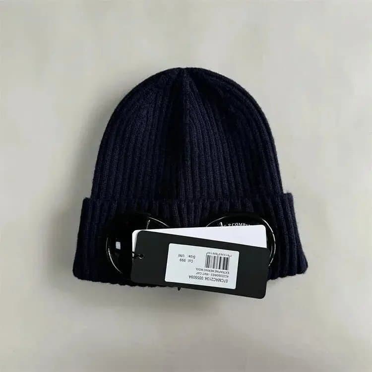 C.P. Company Ribbed Beanie Double G Hardware
