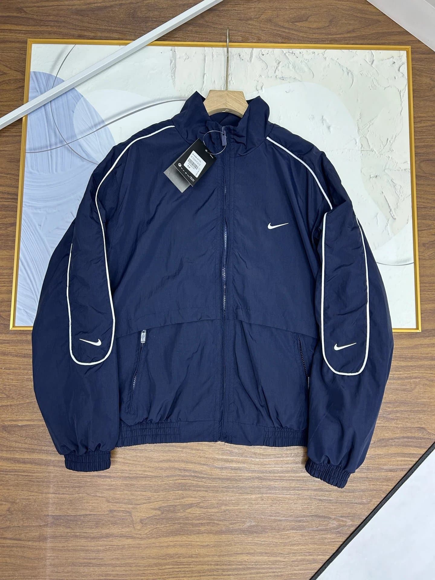 Nike Windrunner Jacket Navy White Trim