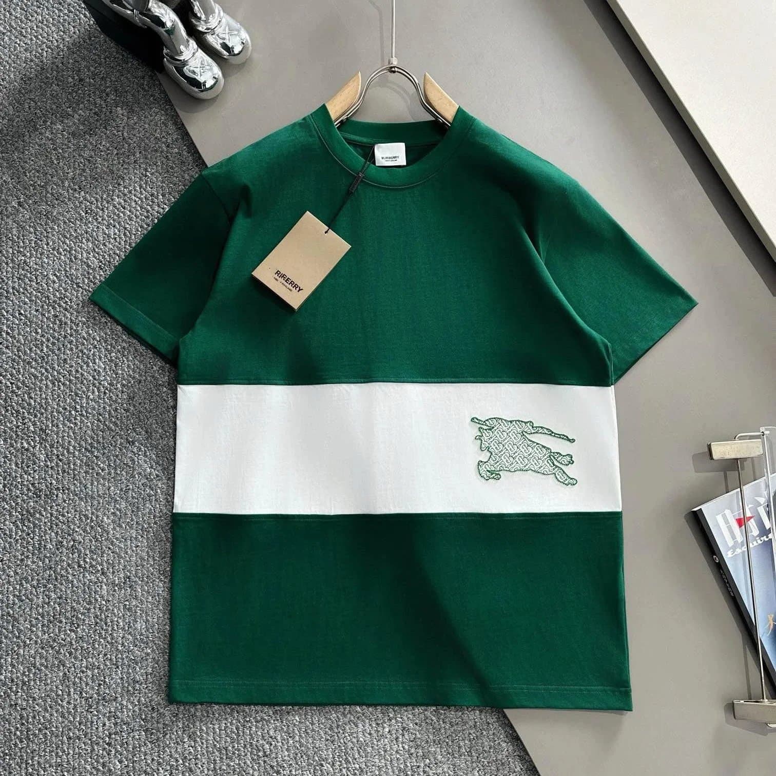 Burberry Logo T-Shirt Monogram Print — 24