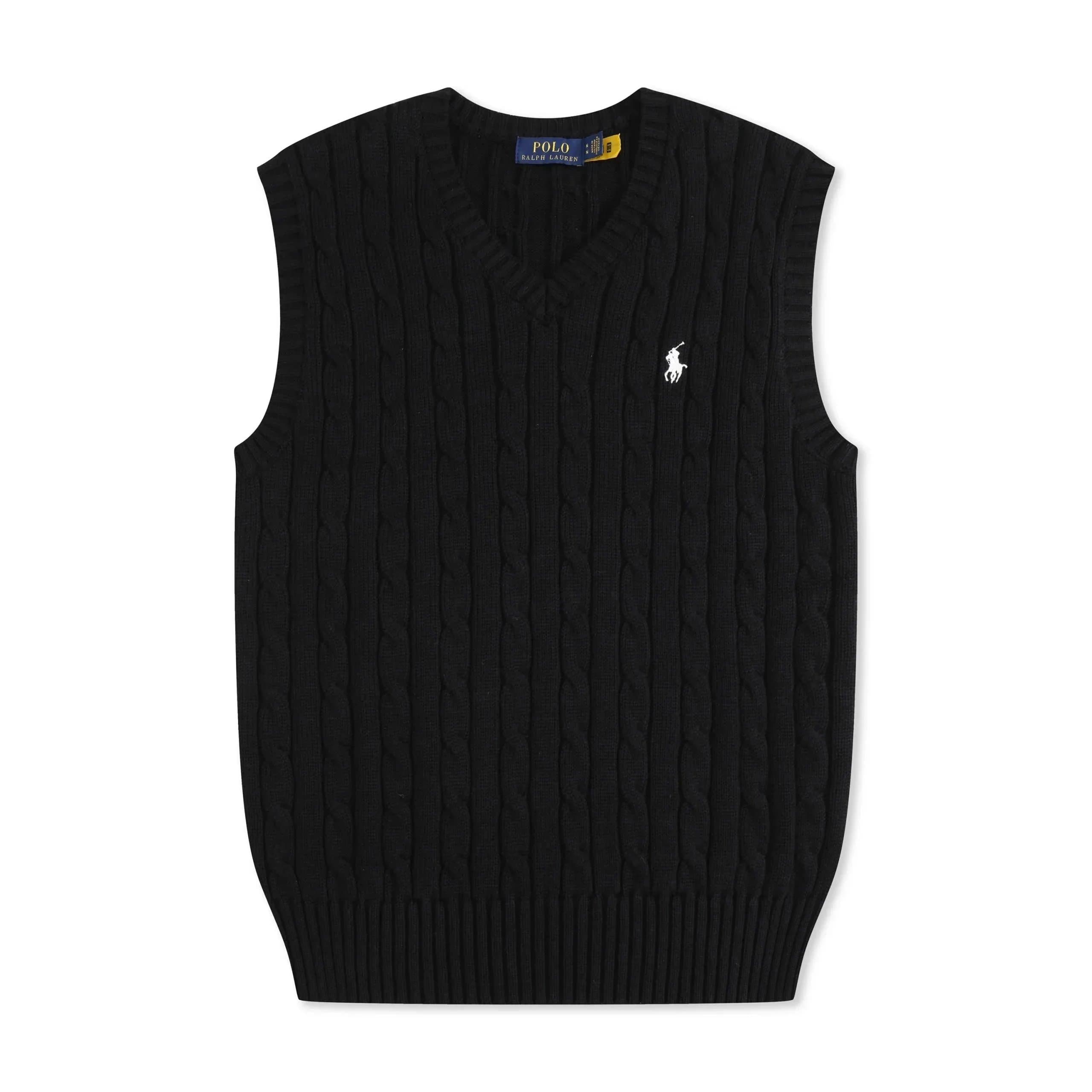 Polo Ralph Lauren Cable Knit Sweater Heather Grey — 8