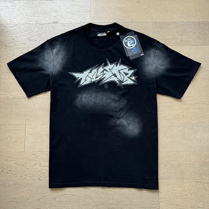 Hellstar Graphic Tee Spray Paint Logo