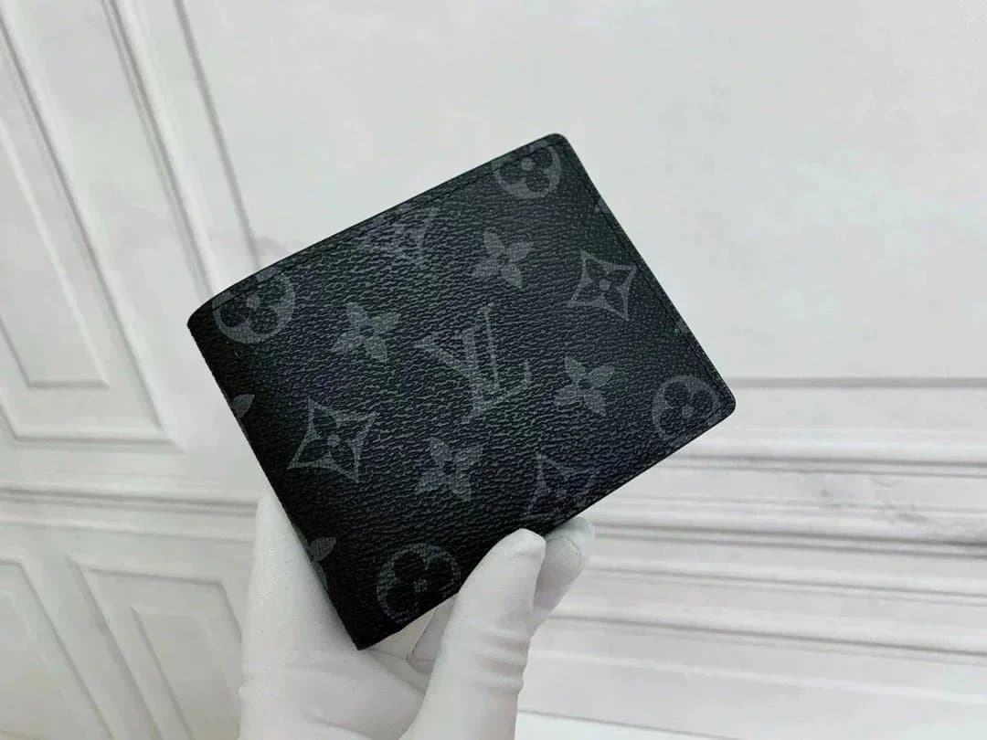 Louis Vuitton Bifold Wallet Monogram Eclipse