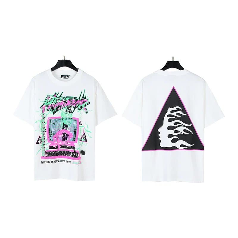 Hellstar Graphic Tee Acid Wash Logo — 69