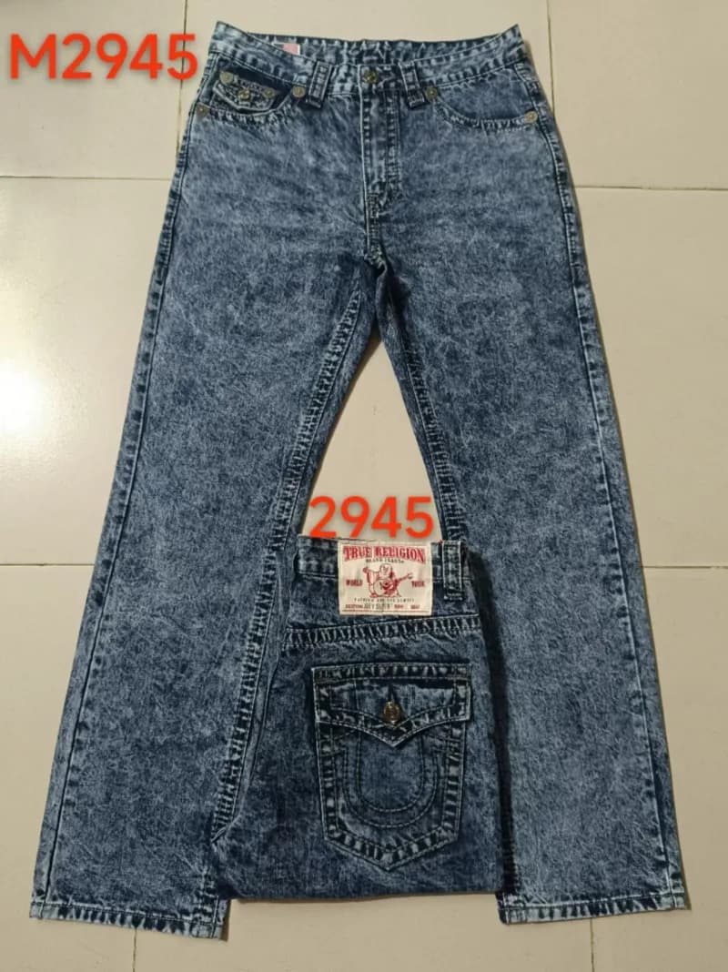 Flare Jeans Acid Wash
