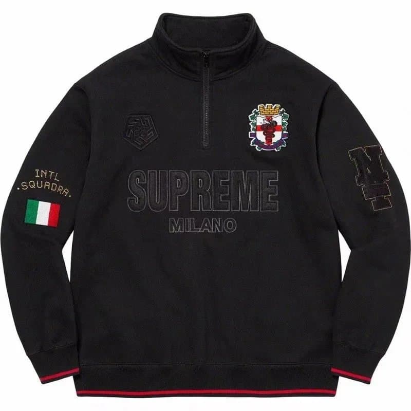 Supreme Quarter-Zip Sweatshirt AC Milan