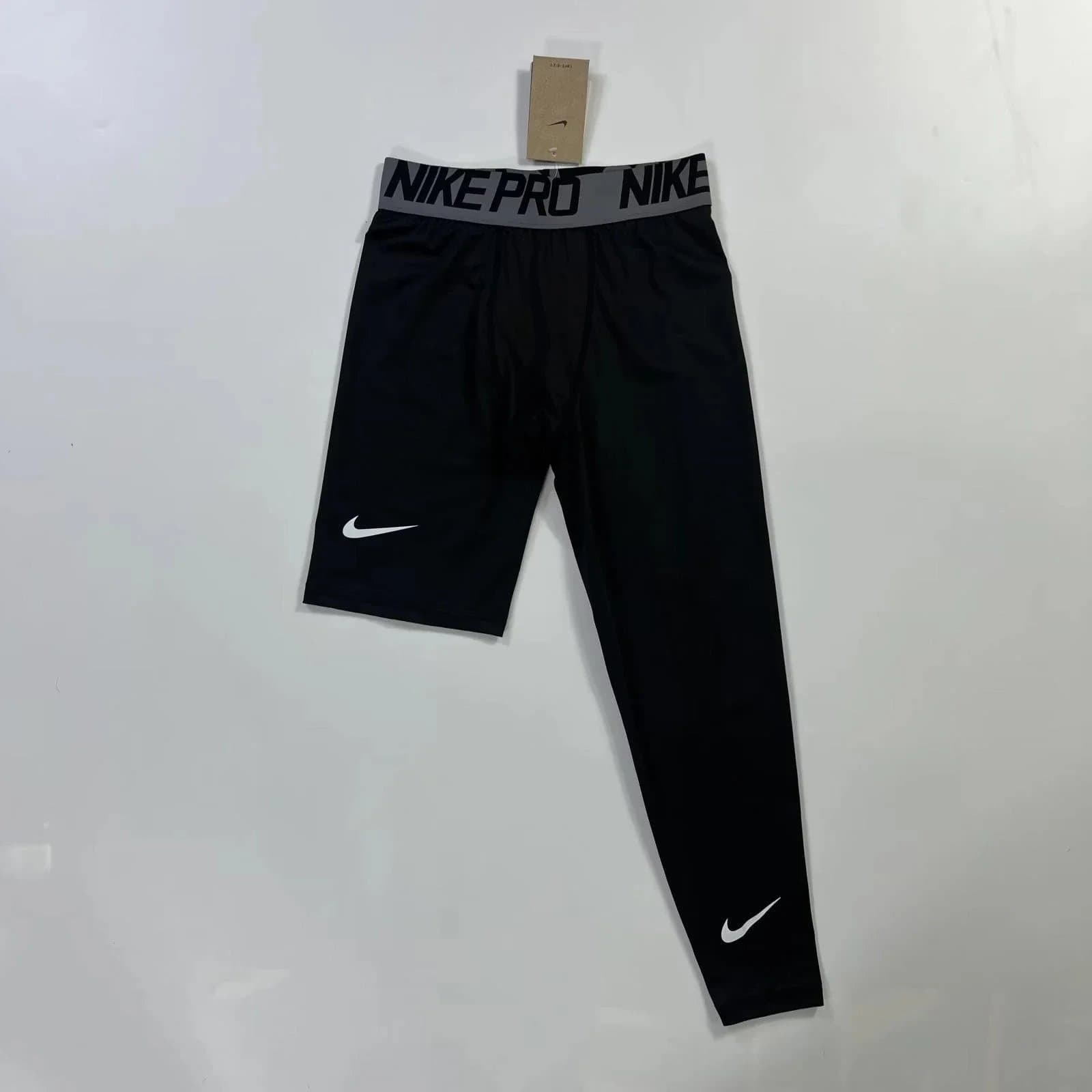 Nike Pro Compression Shorts White — 22