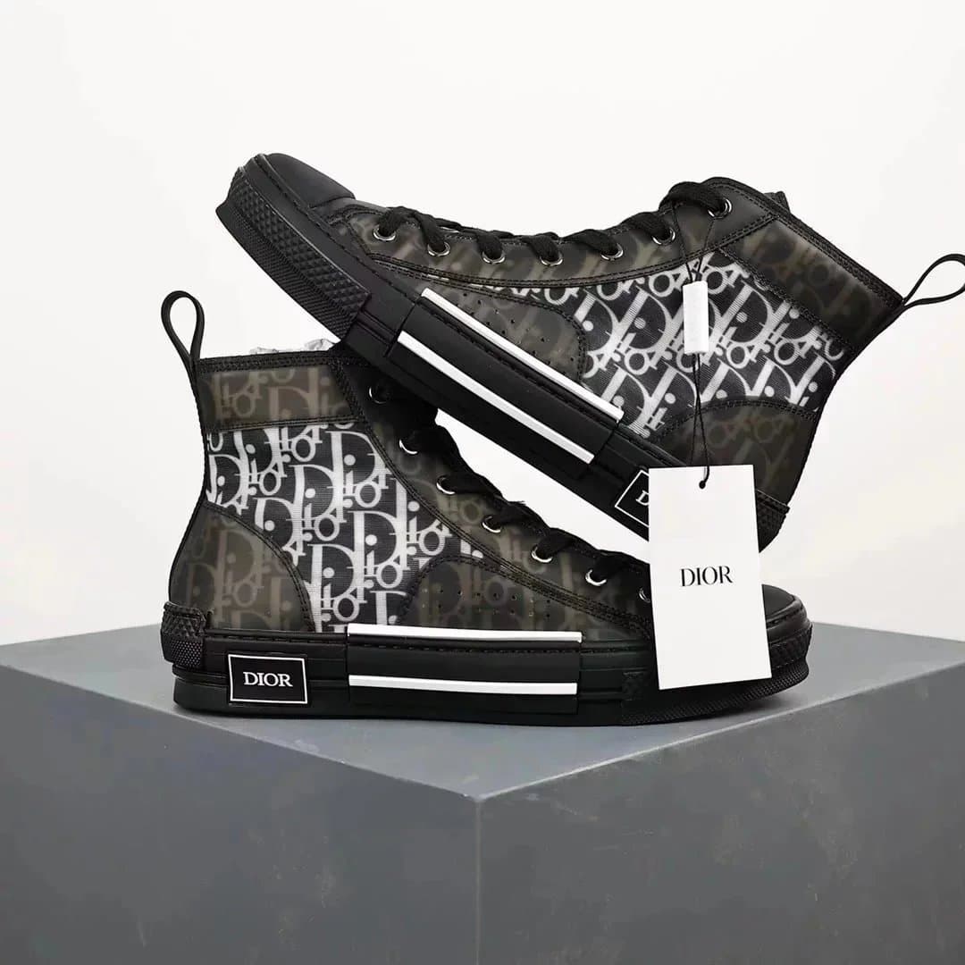 Dior B23 High-Top Oblique Print
