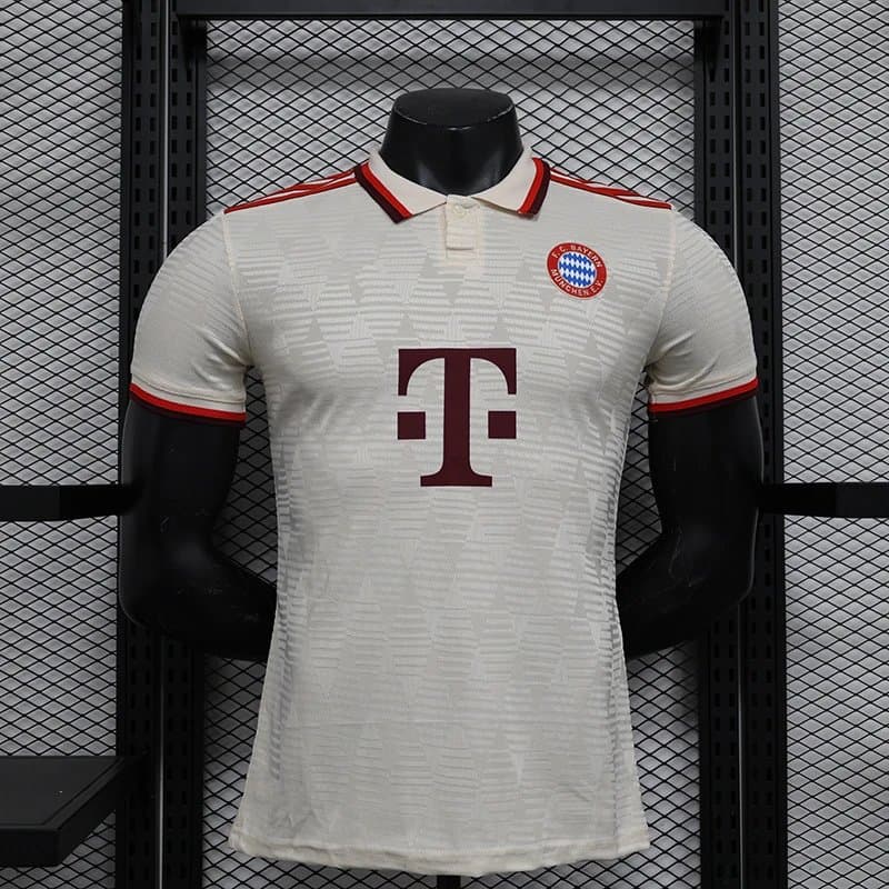 Adidas V-Neck Jersey MSC Logo — 2425拜仁二客场